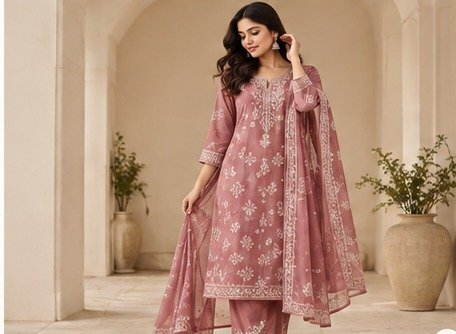 Blush Petal Kurta Set